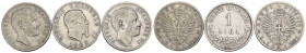 Regno d'Italia - Lotto di 3 monete: 1 Lira 1863 Milano Ag Gigante 68 - 1 Lira 1906 Ag Gigante 130 - 1 Lira 1907 Ag Gigante 131

SPEDIZIONE SOLO IN I...