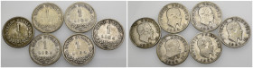 Regno d'Italia - Vittorio Emanuele II (1861-1878) - Lotto di 6 monete da 1 Lira 1863 Milano

SPEDIZIONE SOLO IN ITALIA - SHIPPING ONLY IN ITALY