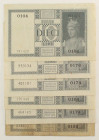 Regno d'Italia - Vittorio Emanuele III - Lotto di 6 banconote da 10 Lire Impero
MB-BB

SPEDIZIONE SOLO IN ITALIA - SHIPPING ONLY IN ITALY