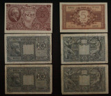 Regno d'Italia - Lotto di 3 banconote Luogotenenza 5 e 10 Lire - 1944
MB-BB

SPEDIZIONE SOLO IN ITALIA - SHIPPING ONLY IN ITALY