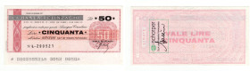 Miniassegno - Milano, 1977, La Banca Belinzaghi da 50 Lire - Scharper S.P.A. per l'Industria Farmaceutica - Pieghe
qSPL

SPEDIZIONE IN TUTTO IL MON...