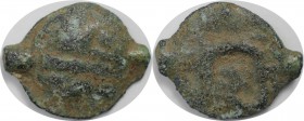 Keltische Münzen, GALLIA. Leuci. Potin ca. 1. Jhdt. v. Chr., 4.16 g. 20.5 mm. Castelin, S.71 № 582ff. Schön-sehr schön