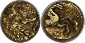 Keltische Münzen, BELGICA. BELLOVACI. AV-1/4 Stater 60-25 v. Chr, 1,48 g. Stilisierter Kopf r. // Stilisiertes Pferd r. Delestrée/Tache vergl. 272. Se...
