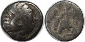 Keltische Münzen, DACIA. Drachme ca. 1. Jhdt. v. Chr, Silber. 3.17 g. 15.5 mm. OTA 577/1. Schön