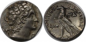 Griechische Münzen, AEGYPTUS. Ptolemäisches Königreich. Ptolemäus VIII. Euergetes II. (Physcon). AR Tetradrachme 145-116 v. Chr, zweite Herrschaft, 14...