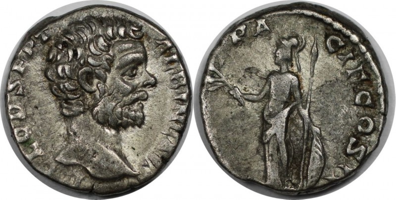 Römische Münzen, MÜNZEN DER RÖMISCHEN KAISERZEIT. Clodius Albinus, 193-197 n. Ch...