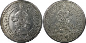 RDR – Habsburg – Österreich, RÖMISCH-DEUTSCHES REICH. Salzburg, Erzbistum. Maximilian Gandolph von Kuenburg (1668-1687). Taler 1677, Silber. Dav. 3508...