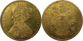 RDR – Habsburg – Österreich, KAISERREICH ÖSTERREICH. Franz Joseph I. (1848-1916). 4 Dukaten 1894, Wien, Gold. Fr: 487, Herinek: 49, Jaeger 345. Schön-...