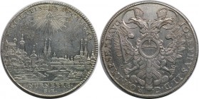 Altdeutsche Münzen und Medaillen, NÜRNBERG, STADT. Konv.-Taler 1768 SR, mit Titel Joseph II. Silber. Dav. 2494. Henkelspur (?), Sehr schön+