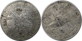 Altdeutsche Münzen und Medaillen, SACHSEN. Johann Georg I. (1615-1656). Reichstaler 1630, auf die 100-Jahrfeier der Augsburger Konfession. Silber. Dav...