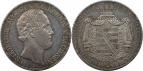 Altdeutsche Münzen und Medaillen, SACHSEN- ALBERTINE. Friedrich August II. (1836-1854). Taler 1839 G, Silber. AKS 99. Vorzüglich