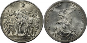 Deutsche Münzen und Medaillen ab 1871, REICHSSILBERMÜNZEN, Preußen. Wilhelm II. (1888-1918). Zur 100-Jahr-Feier des königlichen Aufrufs zum Befreiungs...
