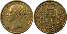 Europäische Münzen und Medaillen, Großbritannien / Vereinigtes Königreich / UK / United Kingdom. Victoria (1837-1901). Sovereign 1854, Gold. Sehr schö...