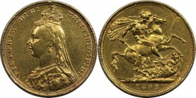 Europäische Münzen und Medaillen, Großbritannien / Vereinigtes Königreich / UK / United Kingdom. Victoria (1837-1901). Sovereign 1892, Gold. Sehr schö...