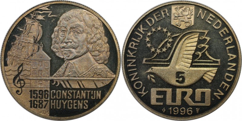 Europäische Münzen und Medaillen, Niederlande / Netherlands. Constantijn Huygens...