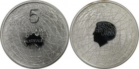 Europäische Münzen und Medaillen, Niederlande / Netherlands. 400. Jahrestag der Entdeckung Australiens. 5 Euro 2006, Silber. KM 255. Polierte Platte