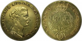 Europäische Münzen und Medaillen, Polen / Poland. Stanislaw August Poniatowski (1764-1795). 3 Dukat 1794, Gold.12.29 g. 24 mm. KM 218. Vorzüglich-stem...