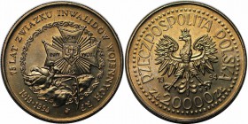 Europäische Münzen und Medaillen, Polen / Poland. 75-jähriges Jubiläum - Behindertenverband. 20000 Zlotych 1994, Kupfer-Nickel. KM Y#265. Stempelglanz...