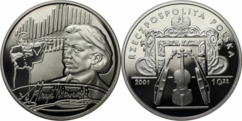 Europäische Münzen und Medaillen, Polen / Poland. Henryk Wieniawski. 10 Zlotych ...