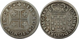 Europäische Münzen und Medaillen, Portugal. John V. 120 Reis ND (1706-50), Silber. KM 178. Sehr schön+