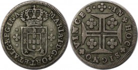 Europäische Münzen und Medaillen, Portugal. Maria I. 60 Reis ND (1786-99), Silber. KM 284. Sehr schön