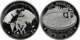 Weltmünzen und Medaillen, Vereinigte Staaten / USA / United States. Los Angeles. Medaille 1994, Silber. Polierte Platte