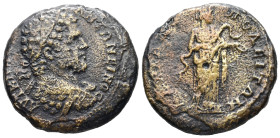 Thrace, Hadrianopolis. Caracalla, AD 112–217. AE. 11.53 g. 27.46 mm.
Obv: ΑVΤ Κ Μ […] ΑΝΤΩΝΕΙΝΟϹ. Laureate and cuirassed bust of Maximinus, right. 
Re...