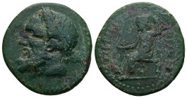 Thrace, Perinthus. Pseudo-autonomous, circa 2nd century AD. AE. 8.07 g. 26.04 mm.
Obv: Laureate head of Heracles, left, club over right. Shoulder.
Rev...