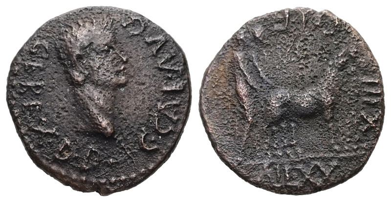 Paphlagonia, Sinope. Caligula, AD 37–38. AE. 3.16 g. 16.69 mm.
Obv: C CAE AVG GE...