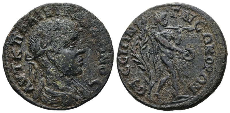 Ionia, Ephesus. Gallienus, AD 253-268. AE. 8.30 g. 26.51 mm.
Obv: AYT ΠΟ ΛΙΚ ΓΑΛ...