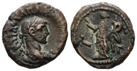 EGYPT
ALEXANDRIA
Maximianus Herculius, 286 - 310 n. Chr. AE Tetradrachm
6.63 g. 19.44 mm.