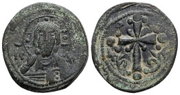 Anonymous Follis, Class I. Nicephorus III Botaniates, AD 1078-1081. AE, Follis. 5.24 g. 24.72 mm. Constantinople.
Obv: IC – XC to left and right of bu...