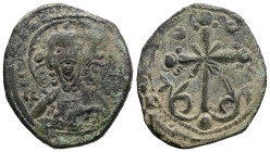 Anonymous Follis, Class I. Nicephorus III Botaniates, AD 1078-1081. AE, Follis. 5.77 g. 26.09 mm. Constantinople.
Obv: IC – XC to left and right of bu...