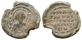 Seal of Eustratios, cf. Metr. Corpus 2386.
4.88 g 18.67 mm