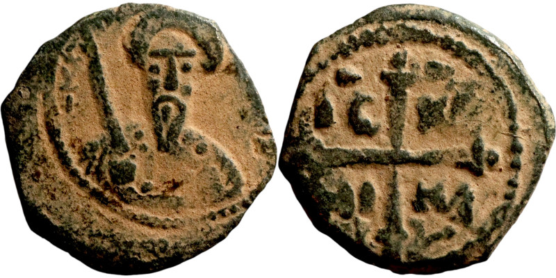 Tancred (Regent: 1101-1103, 1104-1112). Follis. Antioch. Obverse: KE BOIΘH TANKR...