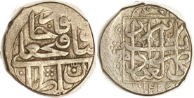 PERSIA, Qajars, Fath 'Ali Shah, 1797-1834, Ar Riyal, 25 mm, Yazd AH 1216, KM674.18; VF, sl off-ctr, minor crudeness, good metal. (A VF of the type bro...