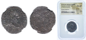 Rome Britannic Empire 286 - 293 BI Antoninianus - Carausius (Providentia, From the Runze Collection, Rare) Billon 3.64g NGC CH VF Runze Collection RIC...