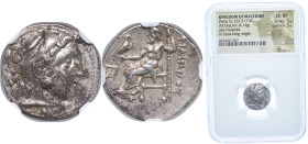 Greece (ancient) Kingdom of Macedonia 323 BC - 317 BC AR Drachm - Philip III Arrhidaios (Kolophon) Silver Kolophon Mint 4.16g NGC CH XF Strike: 5/5 Su...