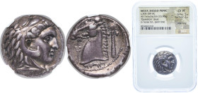 Greece (ancient) Punic Sicily 300 BC - 289 BC AR Tetradrachm Silver 16.98g NGC CH VF Strike: 5/5 Surface: 2/5 Jenkins P4 371 HGC 2 295 Müller SBZ 8 GC...