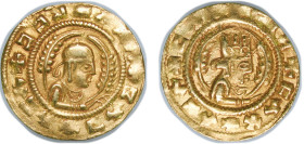 Aksum Kingdom 440 - 470 AV Tremissis - Ebana Gold 1.49g AU MHAC 73