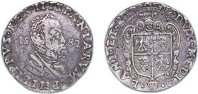 Italy Duchy of Milan Italian states 1582 1 Ducatone - Philip II Silver (.958) Milan Mint 26.34g XF MB 192 Dav EC I 8313 N&V 314