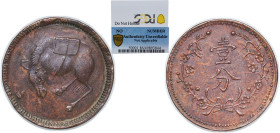 China Szechuan Province Province of the Republic of China ND (1912) Horse Gaming Token Grading with PCGS like Authenticity Unverifiable, SOLD AS SEEN,...