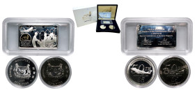 Singapore Republic 1997 5 Dollars Set (Singapore Airlines, 3 Lots) Singapore Mint (3800) PF