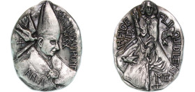 Vatican City City State 1968 Medal - Paul VI (Official silver Annual Medal in memory of priestly vocations) Silver (.800) (4660) 47.93g UNC DeLuca 328