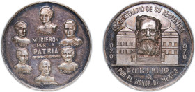 Mexico United Mexican States 1970 Mo Medal - Cincuentenario de la reapertura del Heroico Colegio MilitarCincuentenario de la reapertura del Heroico Co...