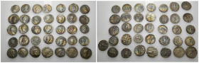 IMPERIO ROMANO. Lote de 36 antoninianos: Valeriano I (3); Salonina (3); Quintilo (3); Galieno (19), Quintilo II (8). BC+/MBC.