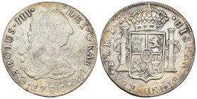 CARLOS III. 8 reales. 1780. Potosí. PR. AR 27,08 g. 30,5 mm. VI-988; AC-1178. MBC+. 

Lote no sujeto a tasas de exportación.