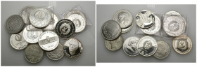 MONEDA EXTRANJERA. BULGARIA. Lote de 13 monedas tamaño duro. 1885 a 1978. De MBC a Prueba.