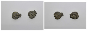 GRECIA ANTIGUA. JUDEA. Lote de 2 lepton. BC/BC+.