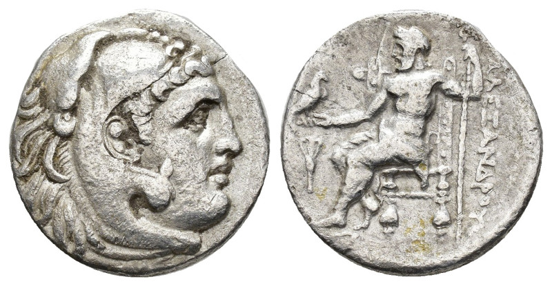 GRECIA ANTIGUA. MACEDONIA. ALEJANDRO III. ¿Macedonia?. Dracma (¿325-310 a.C.?). ...